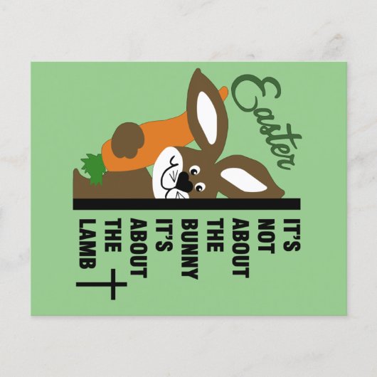 Christian Easter Bunny チラシ (正面)