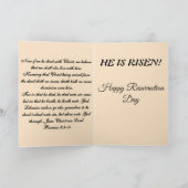 Christian Easter Card カード (内部)