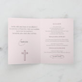 Christian Easter Reflection Card – Mark 16:6 Bible シーズンカード (内部)
