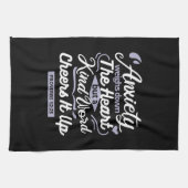 Christian Encouragement Quote – Anxiety & Kindness キッチンタオル (横)