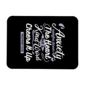 Christian Encouragement Quote – Anxiety & Kindness マグネット (横)