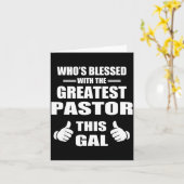 Christian Faith Church Fellowship Congregation Pas カード (黄色い花)