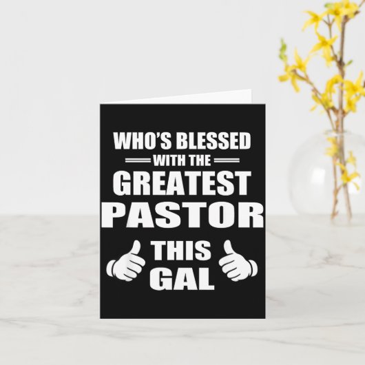 Christian Faith Church Fellowship Congregation Pas カード (黄色い花)