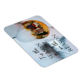 Christian Faith Nativity Reason for the Season マグネット (右側)