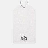 Christian Faith Quote – Trust in God Psalm 91:2 ギフトタグ (裏面)