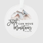 Christian Family Bible Verse Church Gift オーナメント (正面)