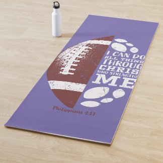 Christian Football Gifts Teen Boys Kids Men Religi ヨガマット