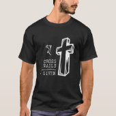 Christian  for women One Cross Three Nails Four Gi Tシャツ (正面)