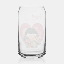Christian Gift glass with encouraging Bible Verse ガラス缶