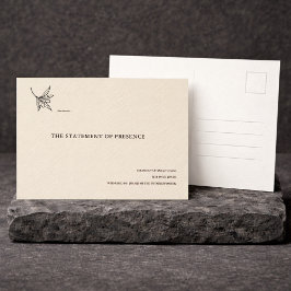 Christian God Parent/Sponsor Keepsake ポストカード