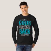 Christian God's Got My Back Christian Jesus Men Wo Tシャツ (正面フル)