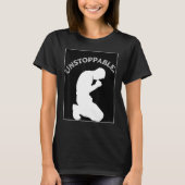 Christian Graphic Prayer Motivation Unstoppable Tシャツ (正面)