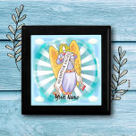 Christian Guardian Angel ギフトボックス<br><div class="desc">Christian Guardian Angel Keepsake Box by ArtMuvz Illustration. Matching angels t-shirt,  christian apparel,  faith gifts. angels t-shirt,  christian gifts and recovery apparel.</div>