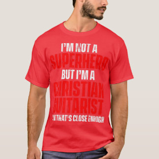 Christian Guitarist Church Worship Guitar Player 1 Tシャツ