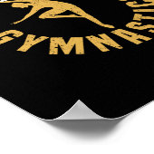 Christian gymnast This girl runs up ポスター (角)