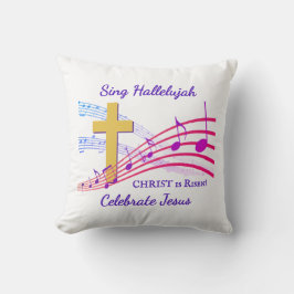 Christian HALLELUJAH CHRIST IS RISEN Easter クッション