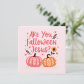Christian Halloween Are You Falloween Jesus シーズンカード (スタンド正面)