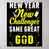 Christian Happy New Year New Challenges Same Great ポスター (正面)