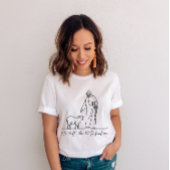 Christian He Left the 99 to Find Me Tシャツ