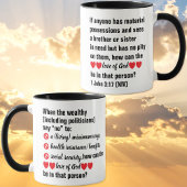 Christian - Health and Social Security - Black Mug マグカップ