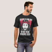 Christian Heart Jesus  Catholic Bible Religion Chr Tシャツ (正面フル)