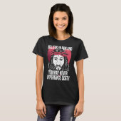 Christian Heart Jesus  Catholic Bible Religion Chr Tシャツ (正面フル)