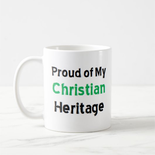 christian heritage コーヒーマグカップ (左)