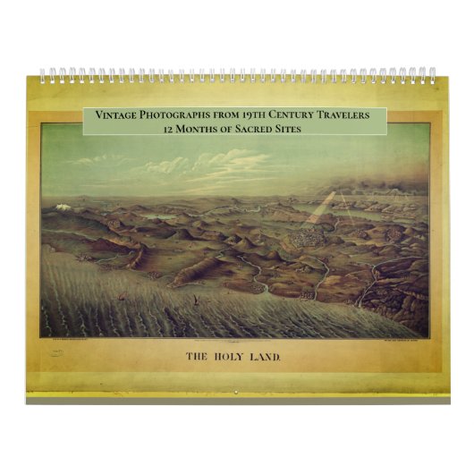 Christian Holy Land Bible Scenes Family Calendar カレンダー (カバー)