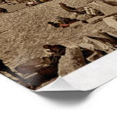 Christian Home Decor Vintage Photo Holy Land ポスター (コーナー)