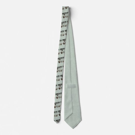 Christian Hooked on Jesus Custom Necktie ネクタイ (裏面)