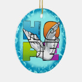 Christian Hope Dove Ornament セラミックオーナメント (右)