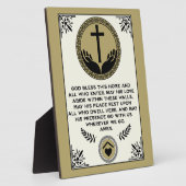 Christian House Blessing フォトプラーク (側面)