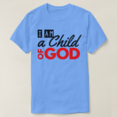 Christian I Am a Child of God  Tシャツ (デザイン正面)
