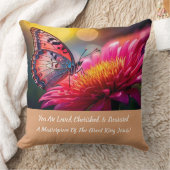 Christian Inspirational Accent Throw Pillow クッション (ブランケット)