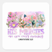 Christian Jesus God Customized スクエアシール (正面)