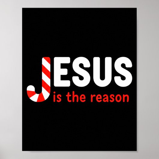 Christian Jesus Is The Reason For The Season Chris ポスター (正面)