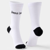 Christian Jesus loves you Crew Socks ソックス (傾斜あり)