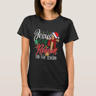 Christian Jesus The Reason Christmas Stocking Stuf Tシャツ
