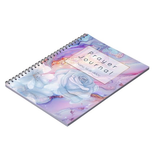 Christian Journal for Daily Prayers & Gratitude ノートブック (左側)