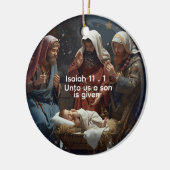 Christian Journal for Her, Bible Scriptures セラミックオーナメント (左)