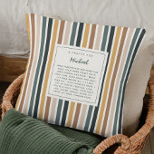 Christian Keepsake Do Not Worry Scripture Fall クッション