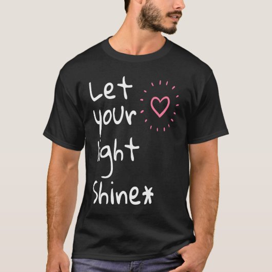 Christian Let it Shine Tシャツ (正面)