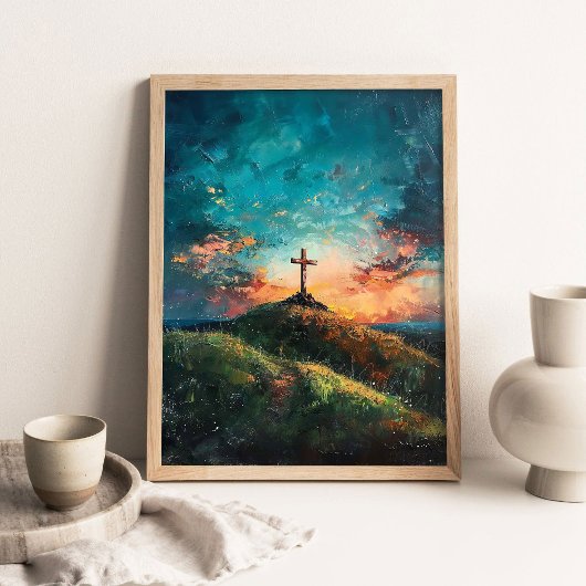 Christian Life, Digital Christian Painting, Christ ポスター