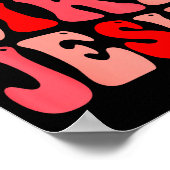 Christian Love Like Jesus Valentine Small  ポスター (角)