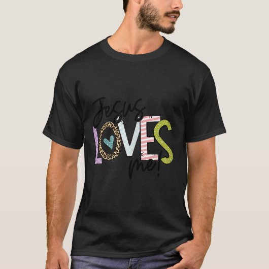 Christian Love Quote Gift For New Believers Jesus Tシャツ (正面)
