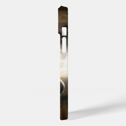 Christian Man Praying with Holy Light iPhone Case Case-Mate iPhoneケース (裏面 / 左)
