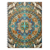 Christian Mandala Inspirational ノートブック (正面)
