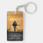 Christian Memorial  Hunter Hunting Stalking Game  キーホルダー (裏面)