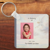 Christian Memorial Keepsake Angel Reaching  キーホルダー (正面)