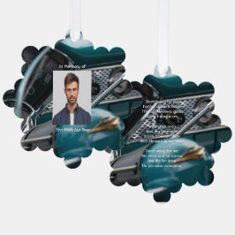 Christian Memorial Keepsake Antique Cars Auto オーナメントカード